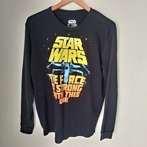 Star Wars thermal T- Shirt Size L